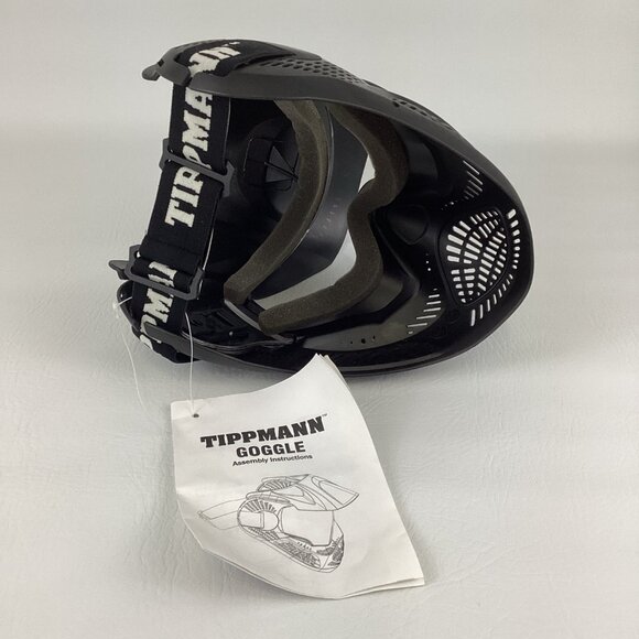 Tippmann Goggle System Face Mask Paintball Black Protective Gear Sports Lens New - Picture 10 of 11